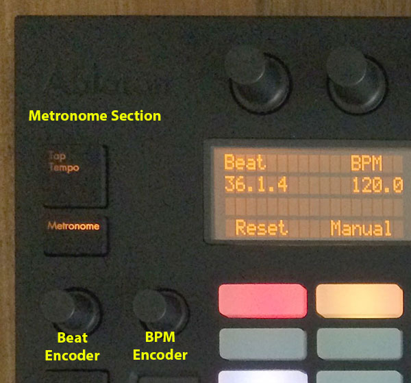Metronome section