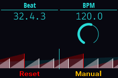 Beat adjustment animation